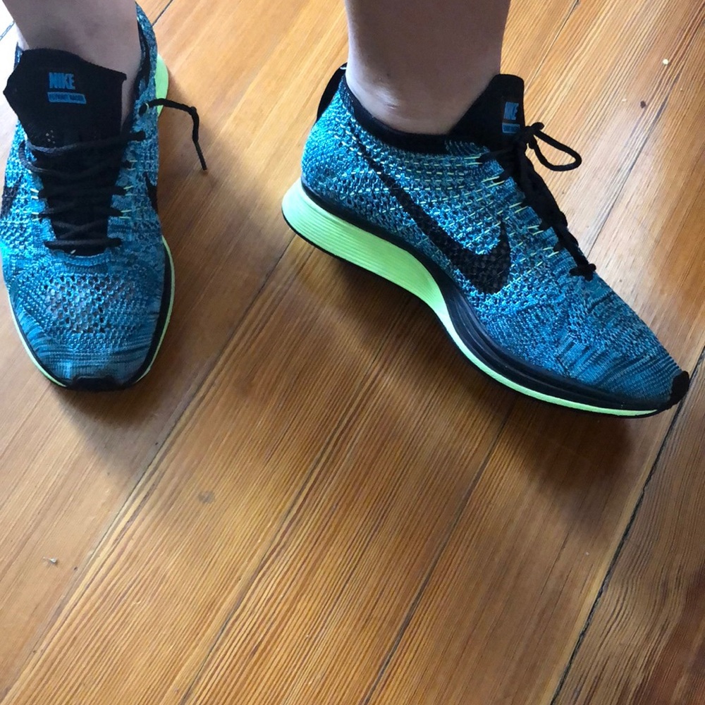 Nike flyknit Racer running shoe